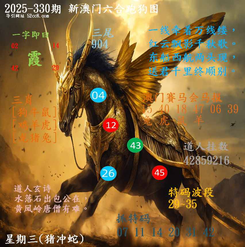 新澳门六合跑马图330期
