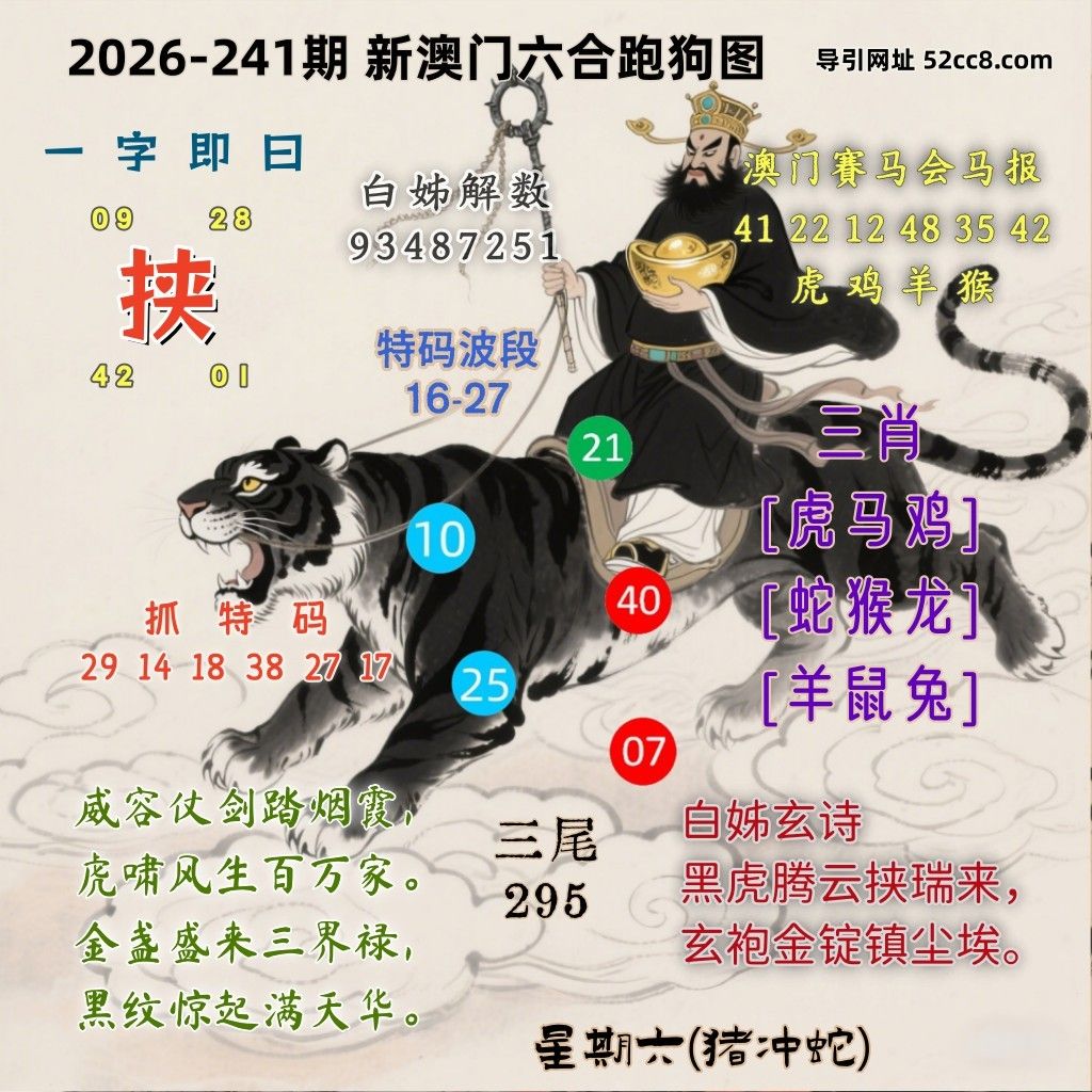 新澳门六合跑马图241期